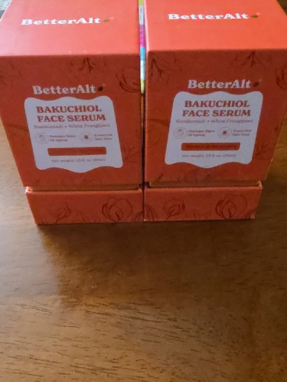 New Sealed BetterAlt Bakuchiol Face Serum 2 Bottles